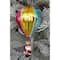 Wizardi 6" Glossy Balloon with Santa Christmas Ornament